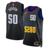 Maillot Basket Homme Denver Nuggets Aaron Gordon 2023-24 Nike City Edition Noir Swingman